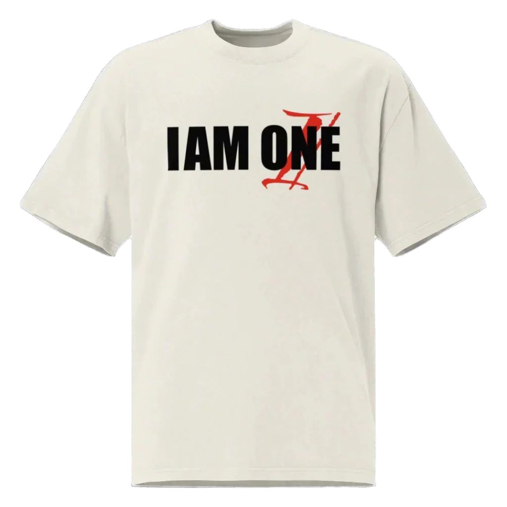 IAMONE Oversized faded t-shirt