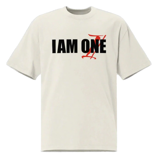 IAMONE Oversized faded t-shirt