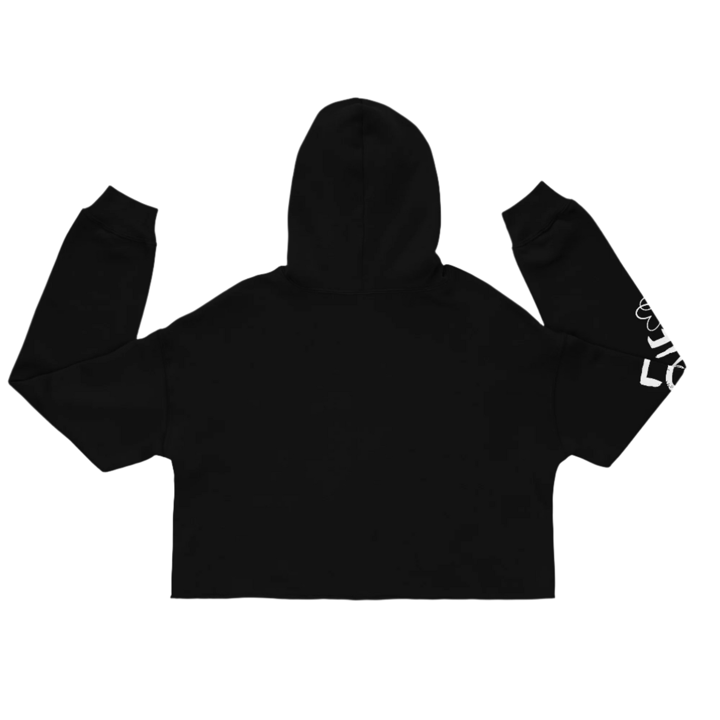 IAMONE LOVE Crop Hoodie